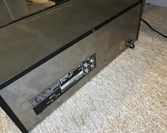 Sharp Stereo Cassette Deck RT and Accusonic PA Amplifier AS fourth image