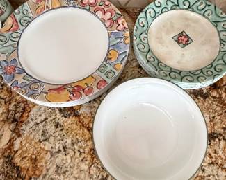 Corelle Coordinates Fruit Flowers Stoneware Dinnerware Set fourth image
