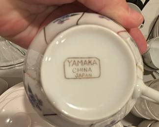 YAMAKA China Japan with Blue Flowers second image