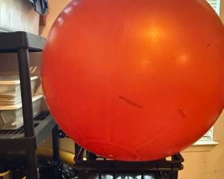 Orange Exercise Ball
