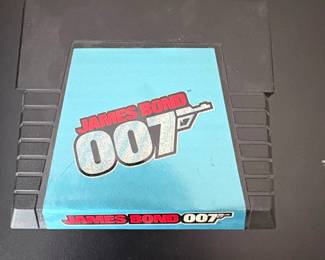 James Bond Atari Video Game Cartridge