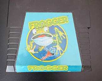 Frogger Video Game Cartridge for Atari