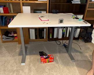 Electric Height Adjustable Standing Desk with Memory Presets