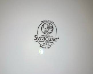 Syracuse China "The Mansions" Pattern Dinner Plate