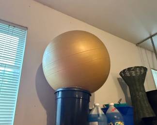 Orange Exercise Ball third image