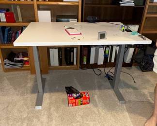 Electric Height Adjustable Standing Desk with Memory Presets