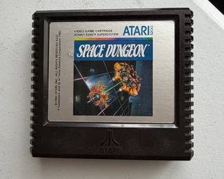 Atari Space Dungeon Video Game Cartridge B