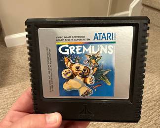 Atari 5200 Gremlins Video Game Cartridge