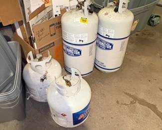 Worthington and AmeriGas Propane Tanks