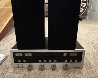 Innovative Technology ITCDS Retro Stereo System with Bluetooth and Speakers