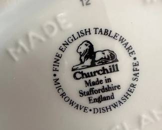 Churchill Blue Willow Gravy Boat second image