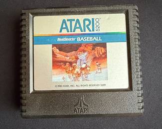 Atari RealSports Baseball Game Cartridge