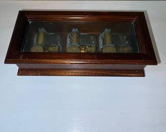 Romance "Triple Tune" Music Box with Swiss Movements