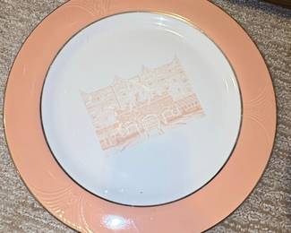 Syracuse China "The Mansions" Pattern Dinner Plate