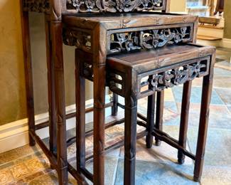 VINTAGE NESTING TABLES