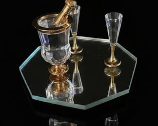 Miniature Crystal Figurines 