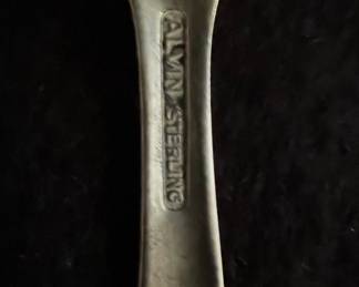 Alvin Sterling Pastry Fork