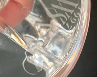 Waterford Crystal Carousel Horse Figurine 1997