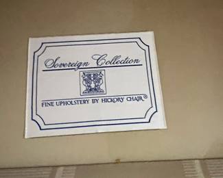 Sovereign Collection by Hickory Chair Sofa