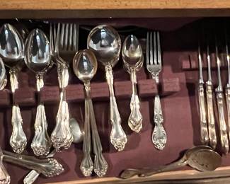 Towle French Provincial Sterling Silver Flatware Set