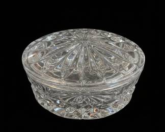Cut Crystal Trinket Box