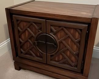 Asian-Inspired Accent Cabinet