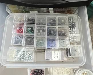 Assorted Jewelry Making Beads and Findings