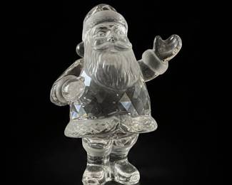 Swarovski Style Crystal Christmas Figurines