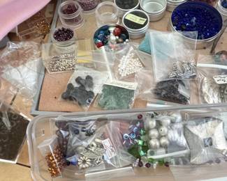 Assorted Jewelry Making Beads and Findings
