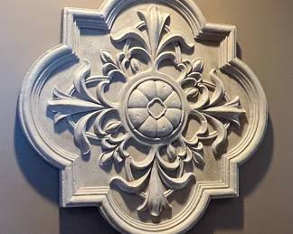 Ekena Millwork Bonetti Style Decorative Plaque
