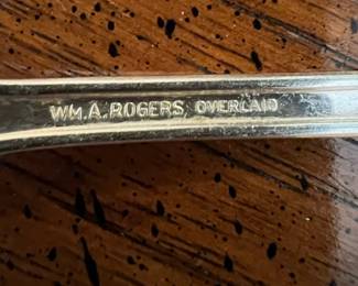 W.M. Rogers Silverplate Flatware Set