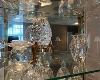 Cut Crystal Glassware Assortment Style
