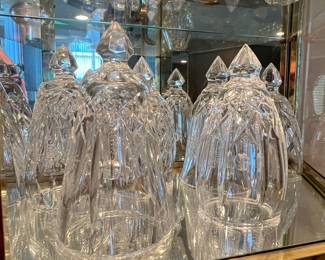 Cut Crystal Bell Set