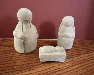 Marbell Stone Art Nativity Set