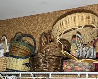 Assorted Wicker Baskets