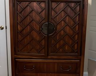 Henry Link Mandarin Collection Chinoiserie Armoire