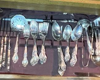 Gorham Melrose Sterling Silver Flatware Set