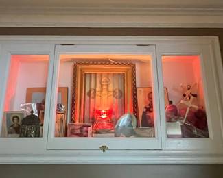 Religious Icon Display Cabinet
