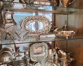 Silver Plated Serving Set Style