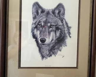 Timber Wolf Limited Edition Print by Gary Schabel