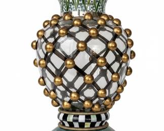 MacKenzie-Childs "Circus" William Vase