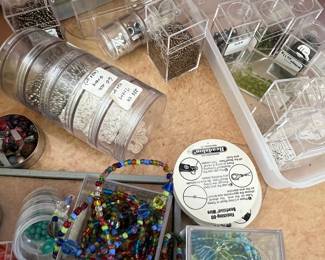Assorted Jewelry Making Beads and Findings