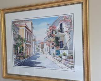 Pantelis L. Zagafos Watercolor Painting