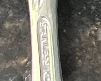 Bamboo Style Stainless Steel Flatware
