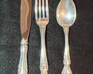 Gorham Melrose Sterling Silver Flatware Set
