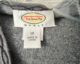 Talbots Embellished Cardigan