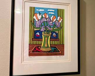 Framed artwork