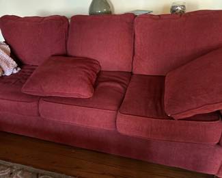 Red couch