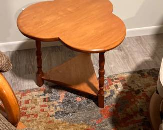 Clover shaped side table