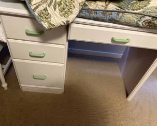 White desk
